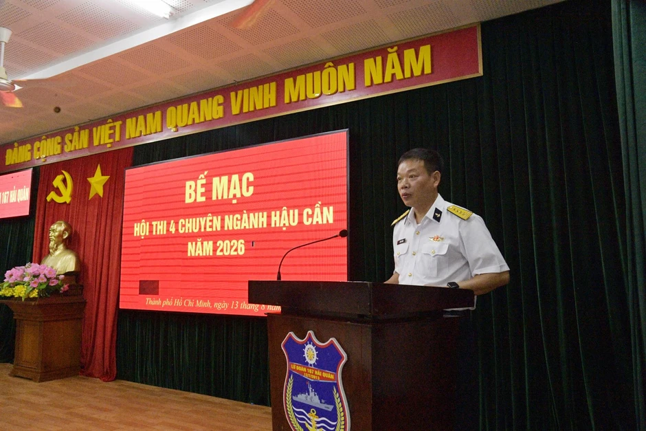 Lữ đoàn 167 bế mạc Hội thi bốn chuyên ngành hậu cần năm 2026 Lữ đoàn 167 bế mạc Hội thi bốn chuyên ngành hậu cần năm 2026
