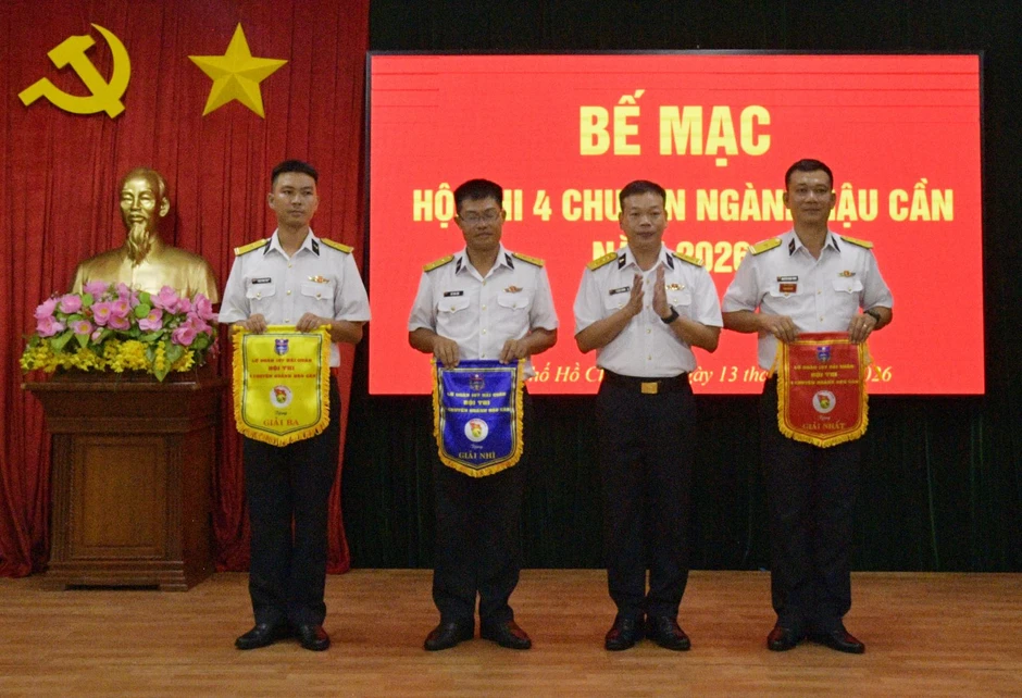 Lữ đoàn 167 bế mạc Hội thi bốn chuyên ngành hậu cần năm 2026 Lữ đoàn 167 bế mạc Hội thi bốn chuyên ngành hậu cần năm 2026