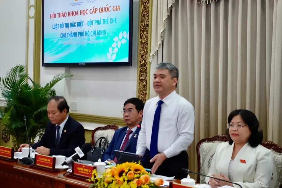 Luật Đô thị đặc biệt: Tháo gỡ những điểm nghẽn thể chế, mở đường cho mô hình quản trị mới của TP Hồ Chí Minh Luật Đô thị đặc biệt: Tháo gỡ những điểm nghẽn thể chế, mở đường cho mô hình quản trị mới của TP Hồ Chí Minh