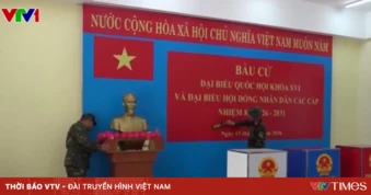 Lực lượng công binh bảo đảm an toàn các điểm bầu cử