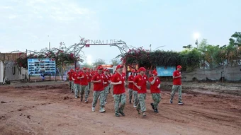 Lực lượng mũ nồi xanh Việt Nam lan tỏa tinh thần rèn luyện thể thao vì sức khỏe-vì nhiệm vụ