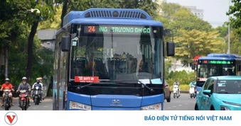 Lượng hành khách tăng kỉ lục sau khi miễn phí vé xe buýt ở TP.HCM