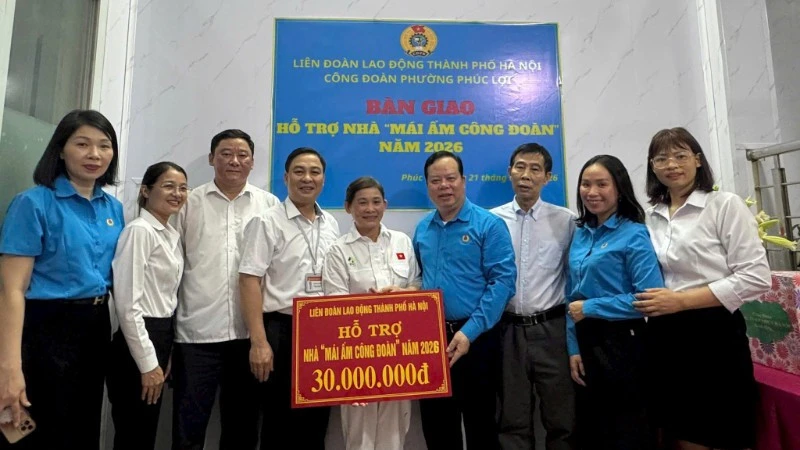 Mái ấm công đoàn, điểm tựa nhân văn lan tỏa yêu thương Mái ấm công đoàn, điểm tựa nhân văn lan tỏa yêu thương