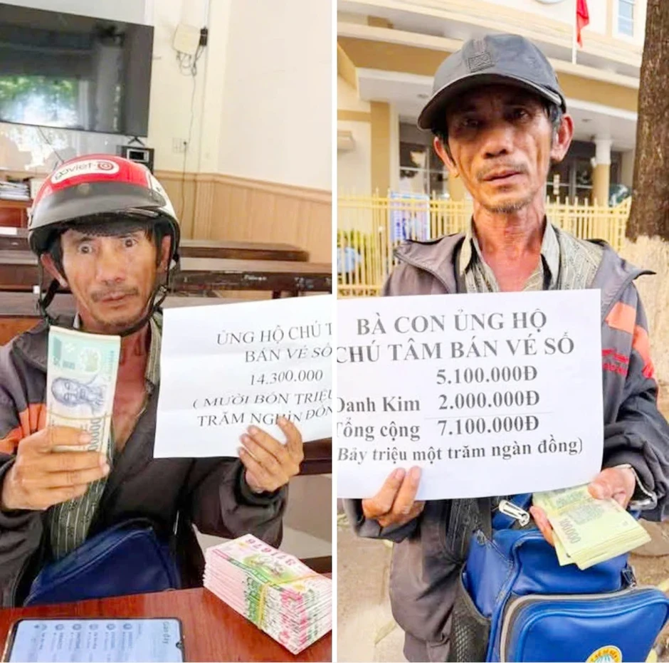 Mất 6 triệu đồng, người đàn ông bán vé số nhận lại món quà bất ngờ Mất 6 triệu đồng, người đàn ông bán vé số nhận lại món quà bất ngờ