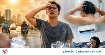 Miền Bắc chuẩn bị bước vào đỉnh điểm nắng nóng, có nơi xấp xỉ 40 độ C