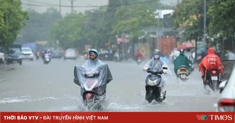 Miền Bắc mưa lớn từ đêm 3/7, có nơi trên 250mm