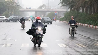 Miền Bắc mưa nhỏ rải rác