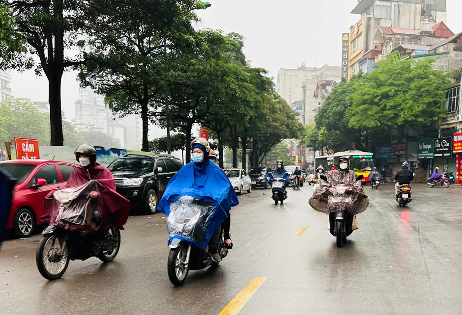 Miền Bắc tiếp tục mưa nhỏ lất phất Miền Bắc tiếp tục mưa nhỏ lất phất