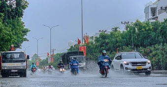 Miền Trung chuẩn bị đón đợt mưa dài ngày
