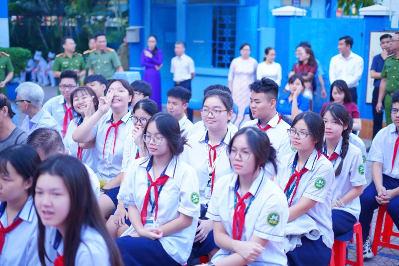 Mô hình “Điểm giáo dục phòng, chống ma túy” đầu tiên trong trường học tại TP Hồ Chí Minh Mô hình “Điểm giáo dục phòng, chống ma túy” đầu tiên trong trường học tại TP Hồ Chí Minh