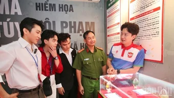 Mô hình điểm về tuyên truyền tác hại của ma túy