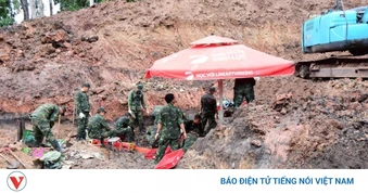 Mở rộng tìm kiếm tại Khu B, phát hiện thêm nhiều hài cốt và di vật liệt sĩ