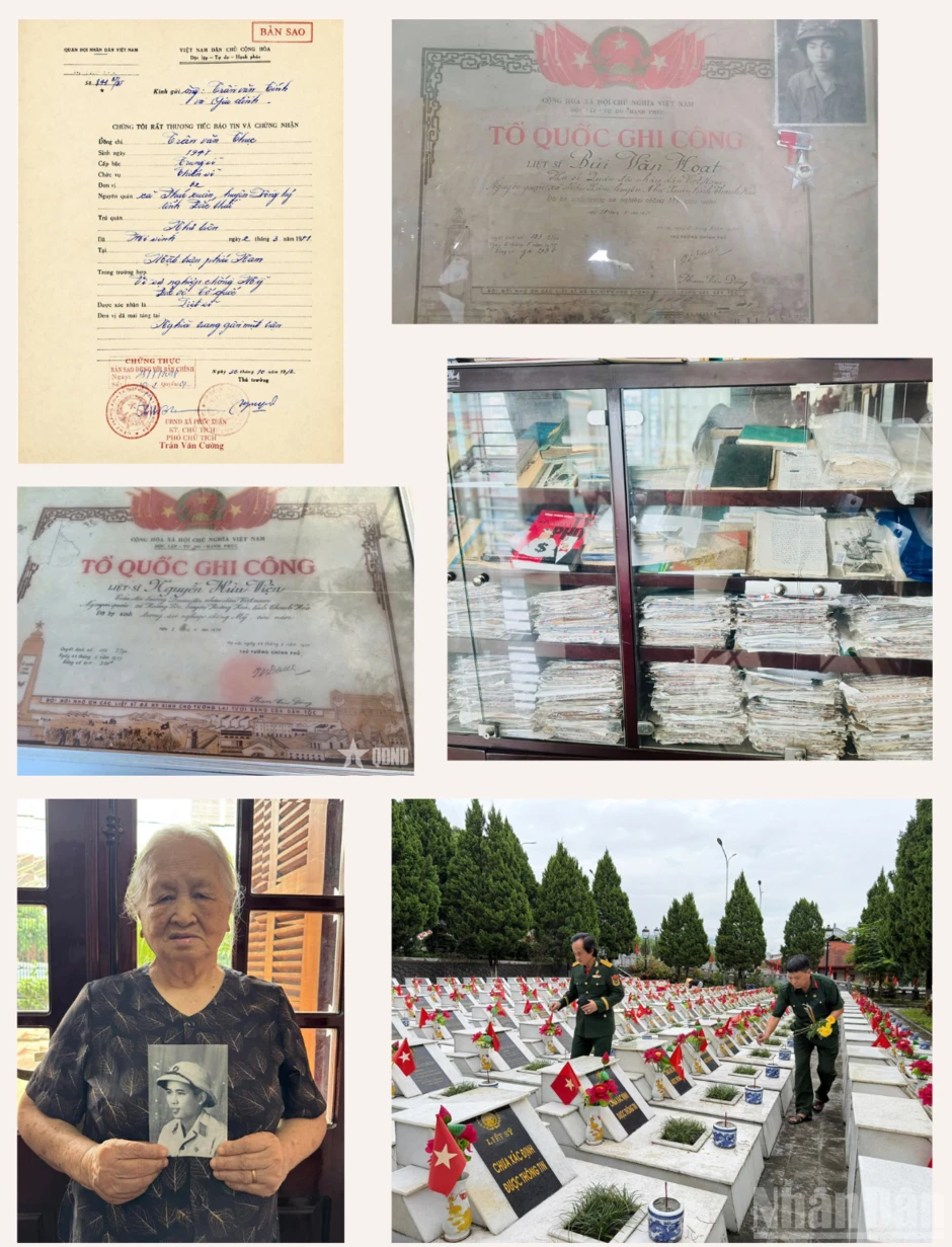 Mỗi hồ sơ được giải mã là thêm một hy vọng đưa liệt sĩ trở về Mỗi hồ sơ được giải mã là thêm một hy vọng đưa liệt sĩ trở về
