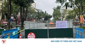 Một số dự án chống ngập nội đô Hà Nội sẽ lùi thời hạn hoàn thành sang đầu tháng 6