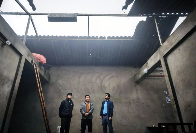 Mưa đá diện rộng tại nhiều xã vùng cao Tuyên Quang Mưa đá diện rộng tại nhiều xã vùng cao Tuyên Quang
