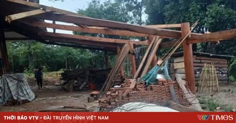 Mưa đá kèm dông lốc gây thiệt hại tại xã Pu Nhi, Điện Biên