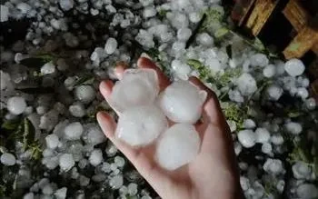 Mưa đá khiến 4 người bị thương tại xã Bắc Hà, Lào Cai