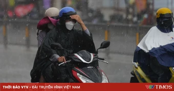 Mưa dông từ Khánh Hòa đến Lâm Đồng và Nam Bộ, có nơi mưa to trên 100mm