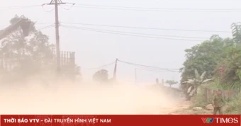 Mưa lầy, nắng bụi, sạt lở rình rập trên tuyến đường thi công dang dở