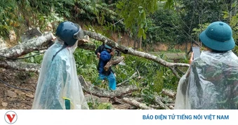 Mưa lớn chia cắt nhiều tuyến đường ở Mường Khương, tỉnh Lào Cai