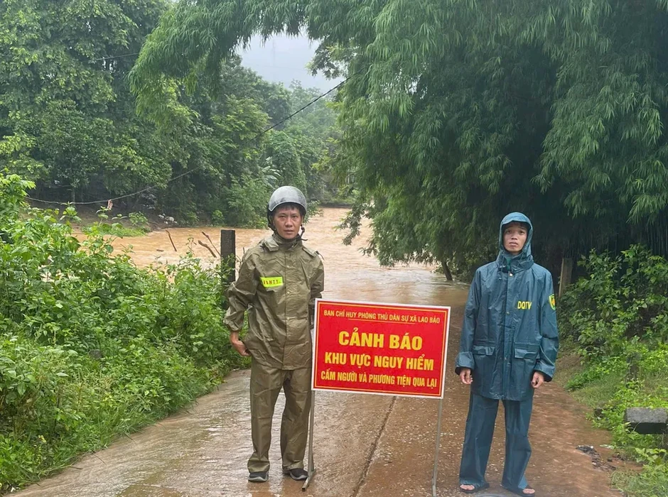 Mưa lớn gây ngập nhiều khu vực ở Quảng Trị Mưa lớn gây ngập nhiều khu vực ở Quảng Trị