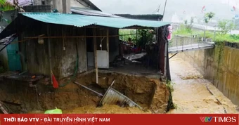 Mưa lớn gây ngập sâu, sạt lở ở Cao Bằng và Tuyên Quang