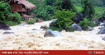 Mưa lớn gây nguy cơ lũ quét tại nhiều xã vùng núi phía Bắc trong 3-6 giờ tới