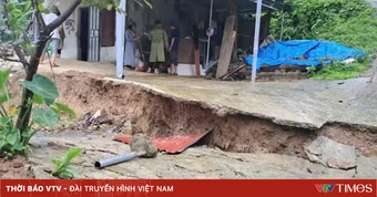 Mưa lớn gây sạt lở nghiêm trọng, Thanh Hóa di dời khẩn cấp 17 hộ dân