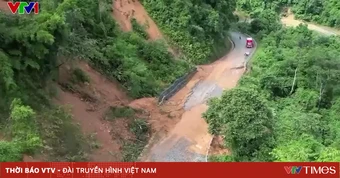 Mưa lớn gây sạt lở nhiều tuyến Quốc lộ tại Thái Nguyên
