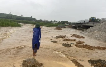Mưa lớn từ Đông Bắc bộ đến Nghệ An, đề phòng sự cố hồ đập và ngập úng