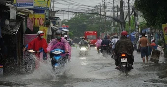 Mùa mưa đến muộn, kết thúc sớm ở Nam Bộ