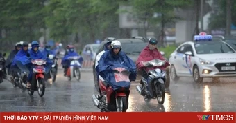 Mưa rào và dông trên diện rộng, Bắc Bộ nó nơi mưa rất to
