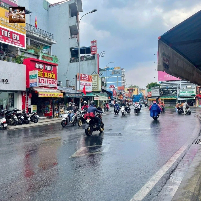 Mưa xuất hiện ở TPHCM sau nhiều ngày nắng gắt