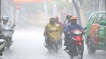 Nam bộ tiếp tục mưa dông do gió mùa Tây Nam