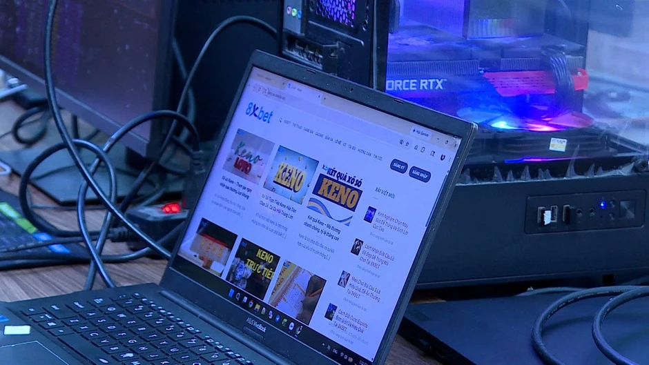 Nam thanh niên SN 1995 cầm đầu đường dây hoạt động thông qua các website CakhiaTV; RakhoiTV; CaheoTV
