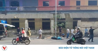 Nam thanh niên tử vong sau khi tông xe vào cột điện trên phố Ngọc Lâm (Hà Nội)