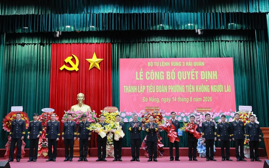 Nâng cao năng lực trinh sát biển đảo với Tiểu đoàn Phương tiện không người lái mới Nâng cao năng lực trinh sát biển đảo với Tiểu đoàn Phương tiện không người lái mới