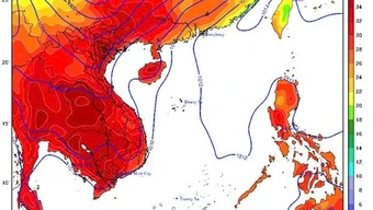 Nắng nóng bao trùm cả nước trong tháng 4
