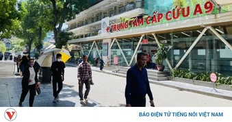 Nắng nóng gay gắt, bệnh nhân nhập Trung tâm cấp cứu A9 tăng cao
