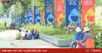 Nắng nóng gay gắt, lao động ngoài trời chật vật mưu sinh
