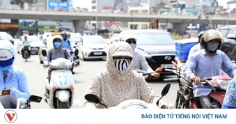 Nắng nóng gay gắt trên 40 độ C nóng kéo dài trong những ngày tới