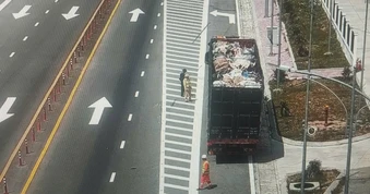 Ngăn chặn kịp thời phương tiện làm rơi vật sắc nhọn trên các tuyến cao tốc Nam Trung Bộ