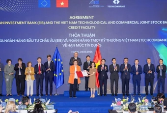Ngân hàng Đầu tư châu Âu công bố khoản tín dụng 200 triệu EUR cho các dự án khí hậu tại Việt Nam
