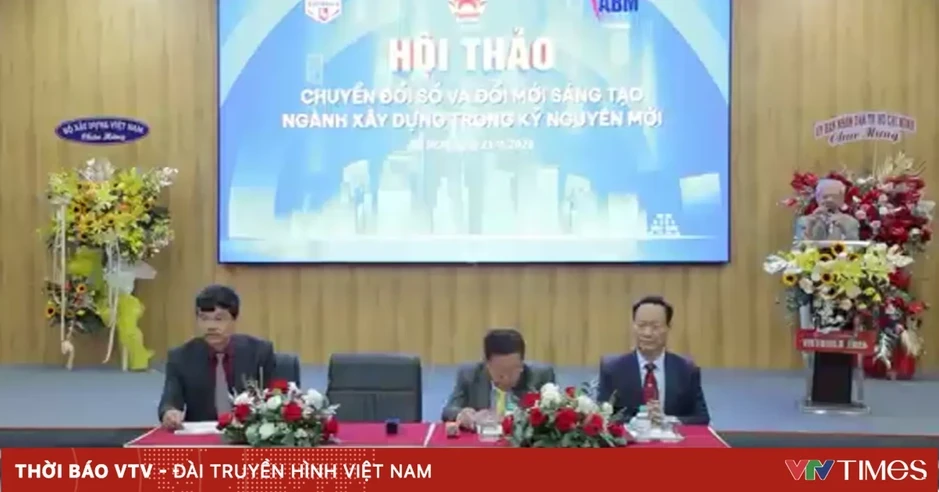 Ngành xây dựng tăng tốc chuyển đổi số trong kỷ nguyên mới Ngành xây dựng tăng tốc chuyển đổi số trong kỷ nguyên mới