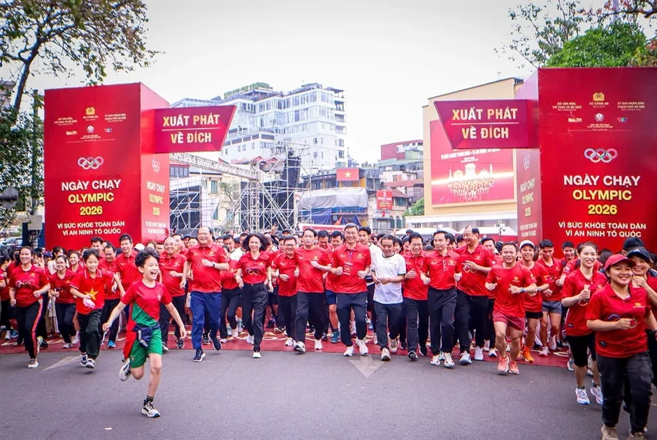 Ngày chạy Olympic vì sức khỏe toàn dân: Lan tỏa thông điệp vì sức khỏe, vì hòa bình Ngày chạy Olympic vì sức khỏe toàn dân: Lan tỏa thông điệp vì sức khỏe, vì hòa bình