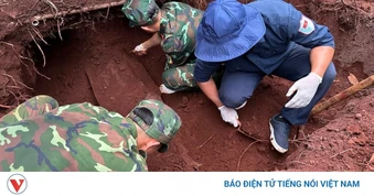 Ngày đầu thực hiện nhiệm vụ, Đội K76 tìm thấy 1 hài cốt liệt sĩ ở Đồng Nai