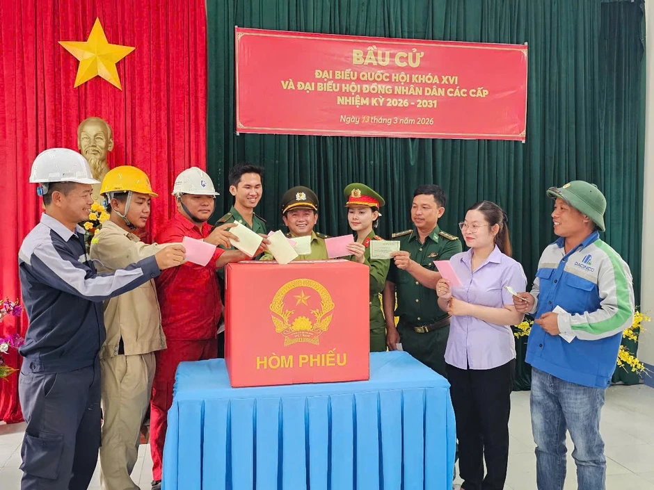 Ngày hội bầu cử sớm ở đảo Hòn Khoai, Hòn Chuối