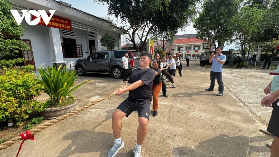 Ngày hội của thế trận lòng dân nơi biên giới Quảng Ngãi Ngày hội của thế trận lòng dân nơi biên giới Quảng Ngãi
