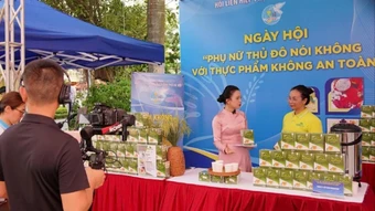 Ngày hội “Phụ nữ Thủ đô nói không với thực phẩm không an toàn”