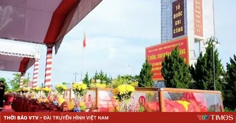 Nghệ An: An táng 80 hài cốt liệt sỹ hi sinh tại Lào